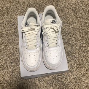 Mens Nike af1 pebble leather still lots of life